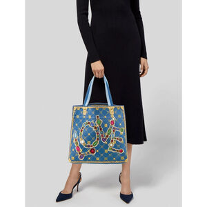 Brighton Holiday Glittering Love Limited Edition Large Canvas Tote Bag NWT